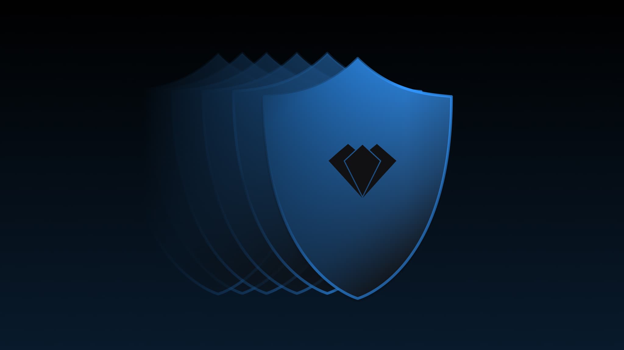 Blue shield bearing the NGRAVE logo, header for NGRAVE's crypto security study